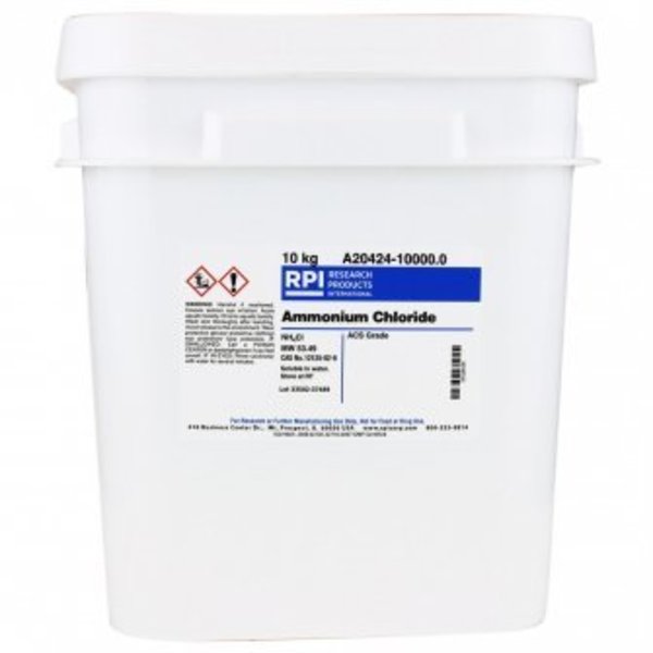 Rpi Ammonium Chloride, ACS Grade, 10 KG A20424-10000.0